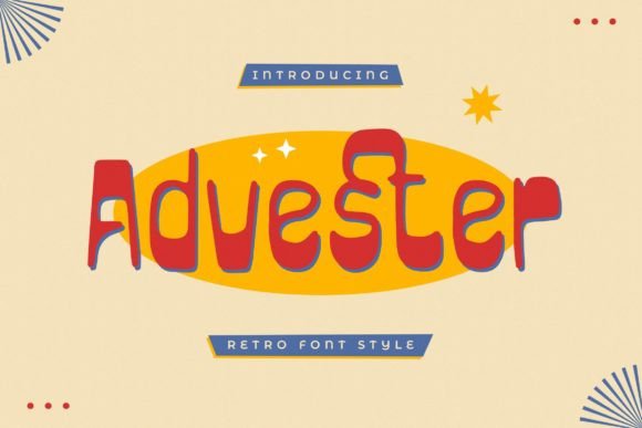 Advester: A Retro Display Font That Captures 80s Nostalgia in Editorial Design