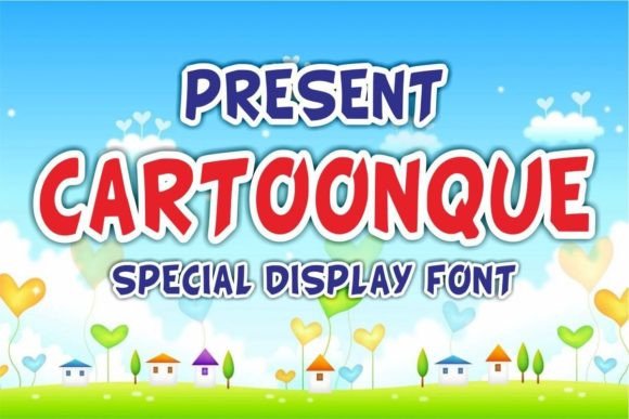 Cartoonque: A Playful Display Font for Modern Marketing Campaigns