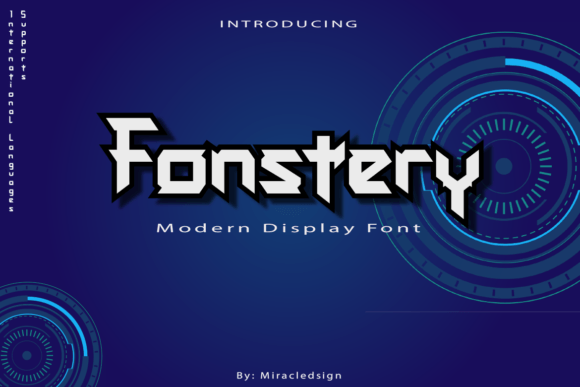 Fonstery: Elevating Editorial Design with a Modern Display Font