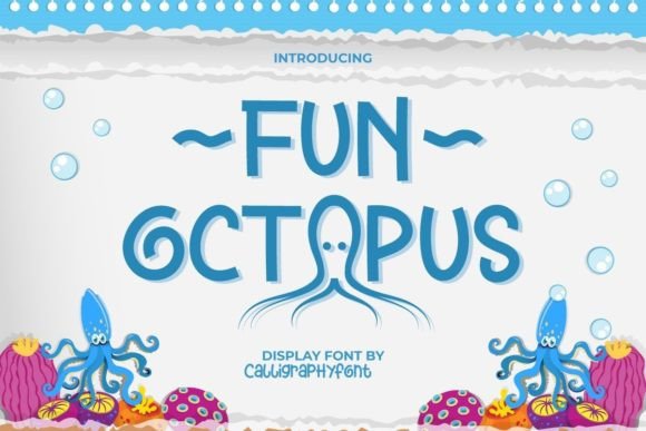 How Fun Octopus Font Brought Playful Polish to My Café’s Branding