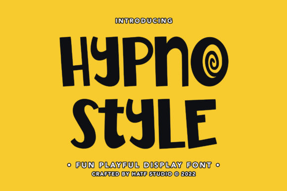 Hypno Style: How a Playful Display Font Can Elevate Your Campaign Visuals