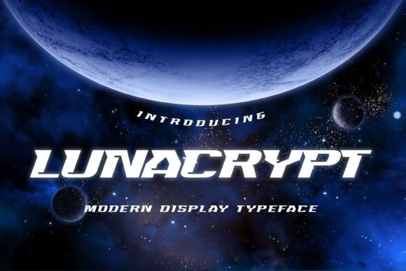 Lunacrypt: A Display Font That Elevates Campaign Visuals with Natural Style