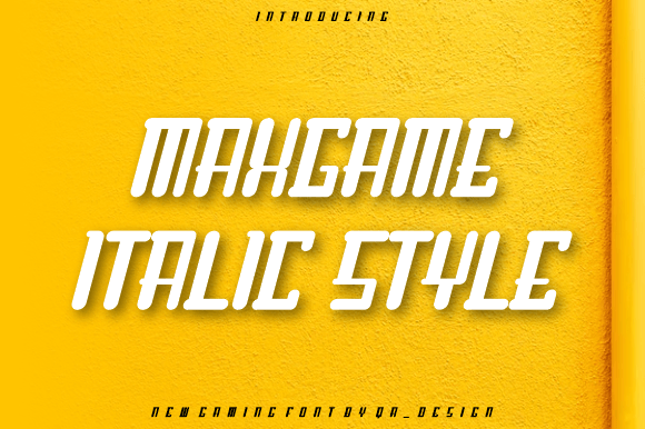 Maxgame: A Bold Display Font for Dynamic Editorial Design