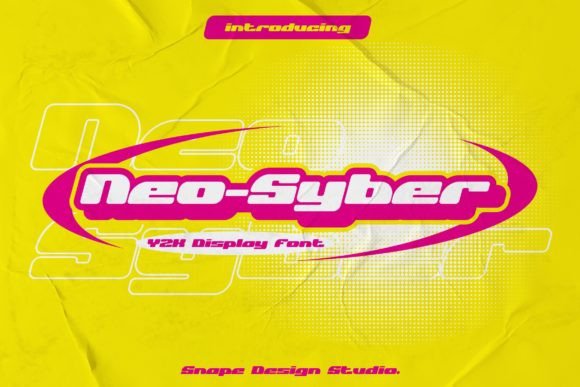 Neo Syber: A Futuristic Display Font for Modern Web Design