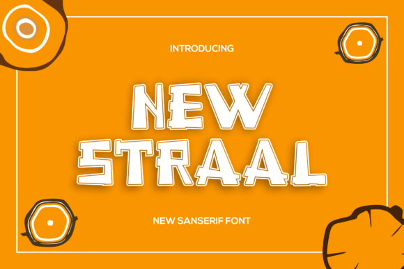 New Straal: A Display Font That Elevates Small Business Branding