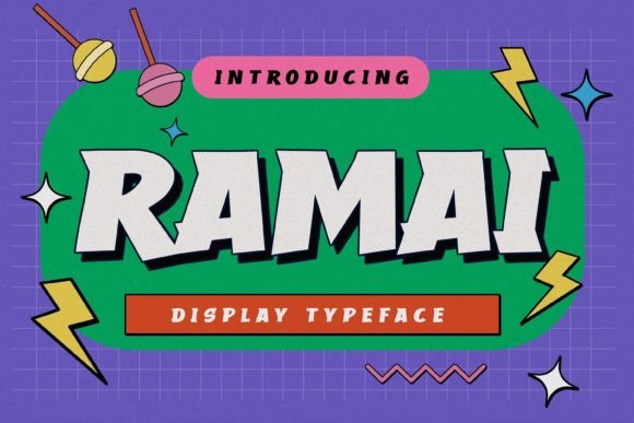 RAMAI: A Handmade Display Typeface for Editorial Design and Digital Publishing
