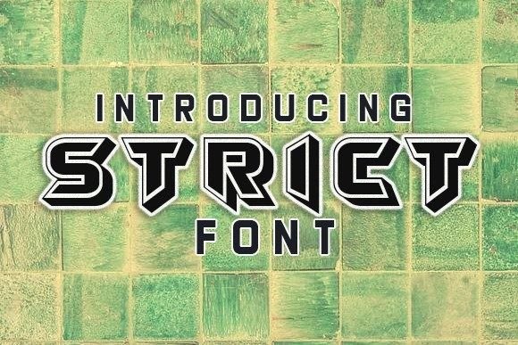 Strict Font: A Web Designer’s Take on Sharp Typography for Digital Brands