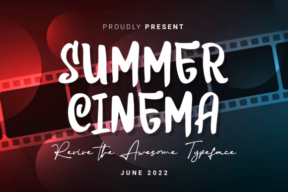 Summer Cinema Font: A Display Typeface That Turns Campaigns Into Visual Stories