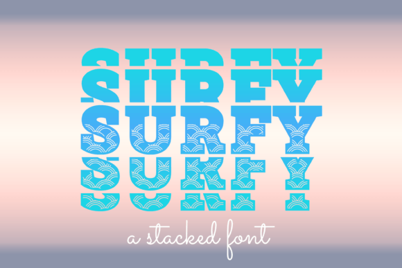 Surfy: A Bold Display Font for High-Impact Design Projects